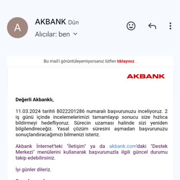 Güvenilmez Akbank Ve Saygısız Müşteri Temsilcileri