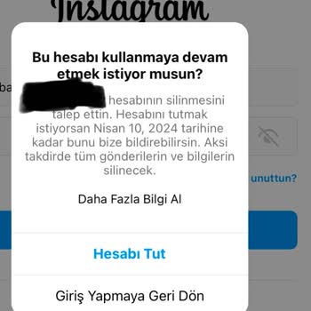 Instagram'ım Doğru Giriş Yaptığım Halde Açılmıyor