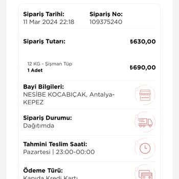 İpragaz Ev Tüpü Siparişi
