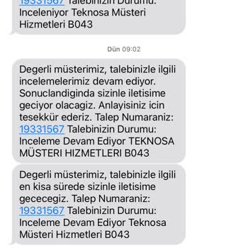 Teknosa İade Ürünümü Kargolamıyor