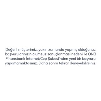 QNB Finansbank Faizsiz İhtiyaç Kredisi