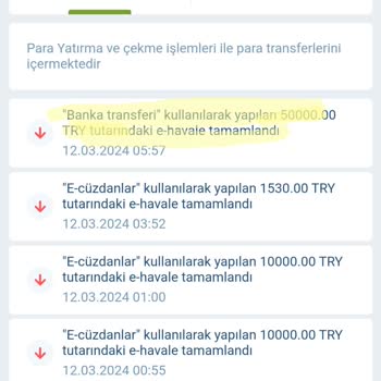 1xbet 50.000 TL Ödeme Yapmadı.