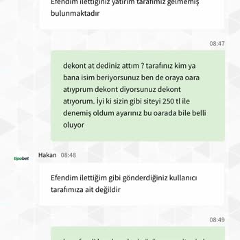Tipobet Yatırım Gelmedi Yalanı