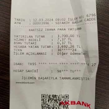 Akbank Hesabıma Para Yatırmama Bile Para Alıyor
