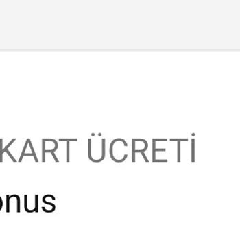 Garanti BBVA Yıllık Kart Ücreti
