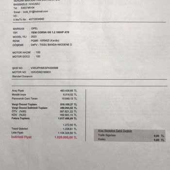 Kocaeli Opel Bayisi Şikayet