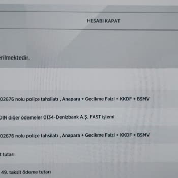Türkiye Sigorta Onayım Alınmadan Yenilenen Sigorta Poliçesi