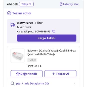 20 Şubat Siparişim N11 Ve Ebebek'te Kayboldu!