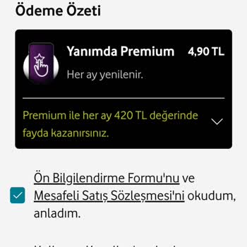 Vodafone Mobil Ödeme Yapamıyorum