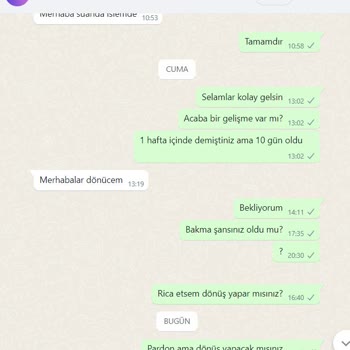 Lostra Sepeti Şikayet // Ayakkabı // Sürecin Uzaması // Geri Dönüş Yok