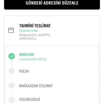 Pull And Bear Kargoyu Teslimat Gününde Teslim Etmiyor