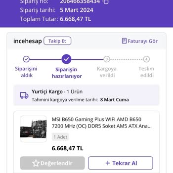 N11 Sitesinde Ki İncehesap Satıcısı Ürünü Göndermiyor!