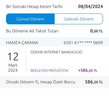 Yapı Kredi Bankası Kart Aidat Ücreti