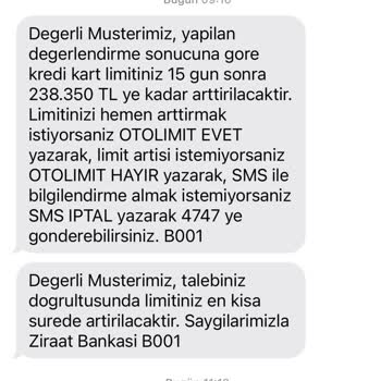 Ziraat Bankası'nın Kart Limit Sorunu