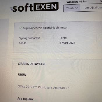 Softexen Ürün Gönderilmedi