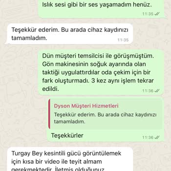 Dyson Pişmanlıktır. Muhatap Olmaları İçin İnflucer Olmanız Gerekiyor.