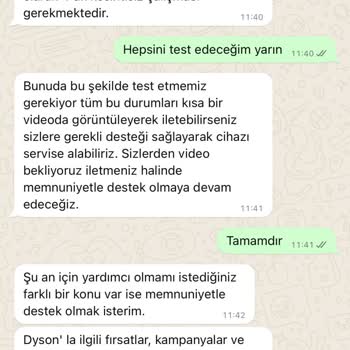 Dyson Pişmanlıktır. Muhatap Olmaları İçin İnflucer Olmanız Gerekiyor.