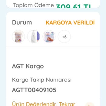 ebebek Sipariş Teslim Edilmedi