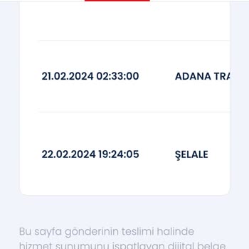 Aras Kargo Tarsus Şelale Şubesi