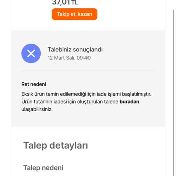 Hepsiburada Müşteri Hizmetleri Hayal Kırıklığı