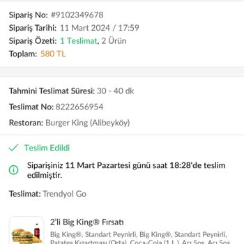 Burger King Bozuk Yemek Yediriyor