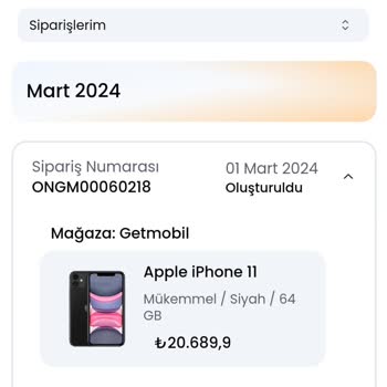 Getmobil'in Sitesinden Bir Telefon Aldım Ve Telefonu Göndermiyorlar.