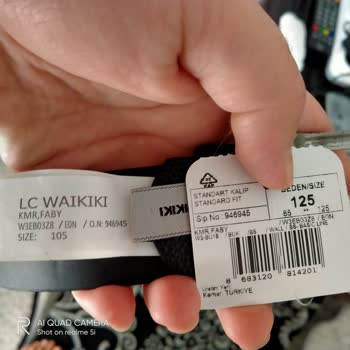 LCW İstenilen Bedenmiş Gibi Sahte Kart Koyuyor