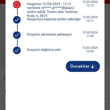 Aras Kargo Kapıya Teslim Etmemesi