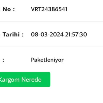 Atelier Duygu Ve Hepsijet Kargo Teslim Etme Sorunu