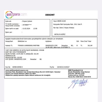 in4service.com Haberim Olmadan Para Çekme