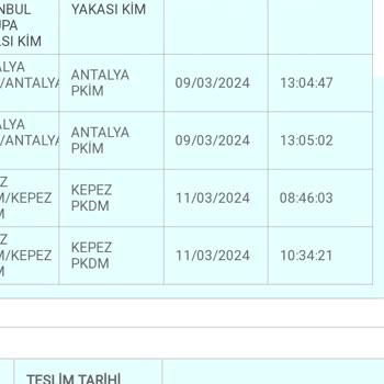 PTT Kargo Kargom Gelmedi Hala