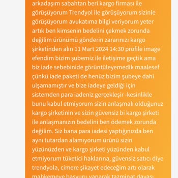 Trendyol'da Beklenen Ürün Hayal Kırıklığına Dönüştü