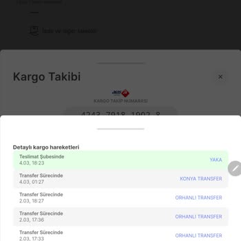 Aras Kargo 8 Gündür Paketi Teslim Etmiyor Şubesinde Bekletiyor.