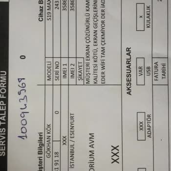 Reeder İade Almıyor Ve Paramı Vermiyor