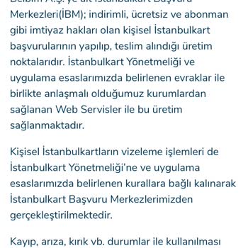 BELBİM (İstanbulkart) İndirimli Kart Başvurusu Ibm Den Yapılamaması