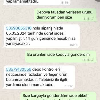 Zara İade Kargolarımı Kaybetti Ve Ücret İademi Yapmıyor.