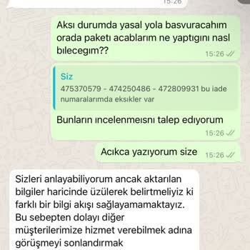 Zara İade Kargolarımı Kaybetti Ve Ücret İademi Yapmıyor.
