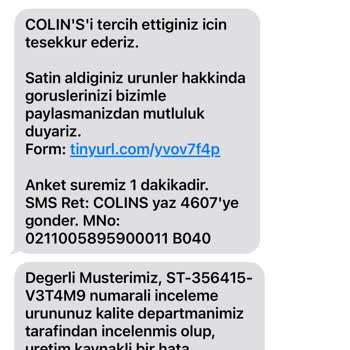 COLIN’S 30 Derecede Yıkanmasına Rağmen T-shirt Çekti