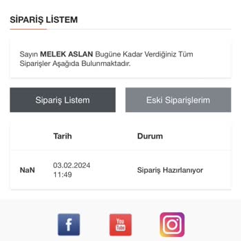 Schafer Teslim Edilmeyen Ürün