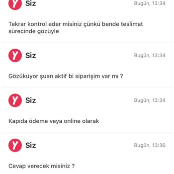 Yemeksepeti Çöp Sepeti Ödeme Sorunu