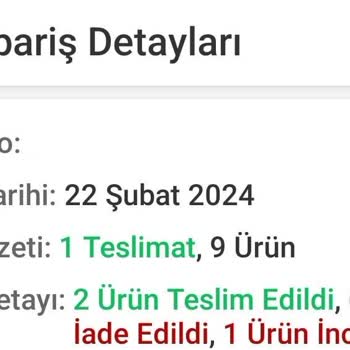 Trendyolmilla Göndermiş Olduğum Ürünün İadesini Gerçekleştirmiyor