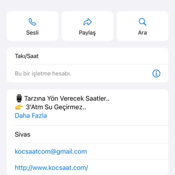 Koç Saat Telefona Ulaşılamıyor
