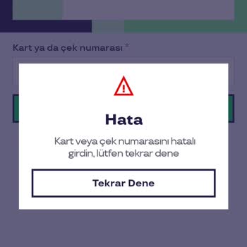 Kart İptali Sodexo