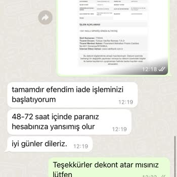 inaktuel.com Ürünüm Gelmedi, İletişimde Sorunlar Yaşıyorum!