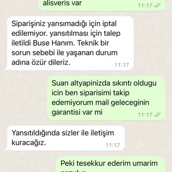 Yves Rocher Online Alışveriş Mağduriyeti