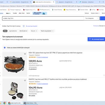 Era-Tec Taş Fırın Pizza Makinesi Eratec