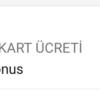 Garanti BBVA Kart Ücreti