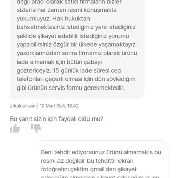 Hepsiburada Telefon Şikayet. Ediyorum