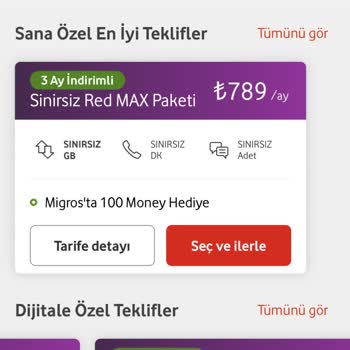 Vodafone Taahhüt Bitimi Fiyat Artışı