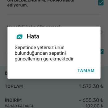 Watsons Mobil Uygulama Sorunu 404. 404 404 Error. Error